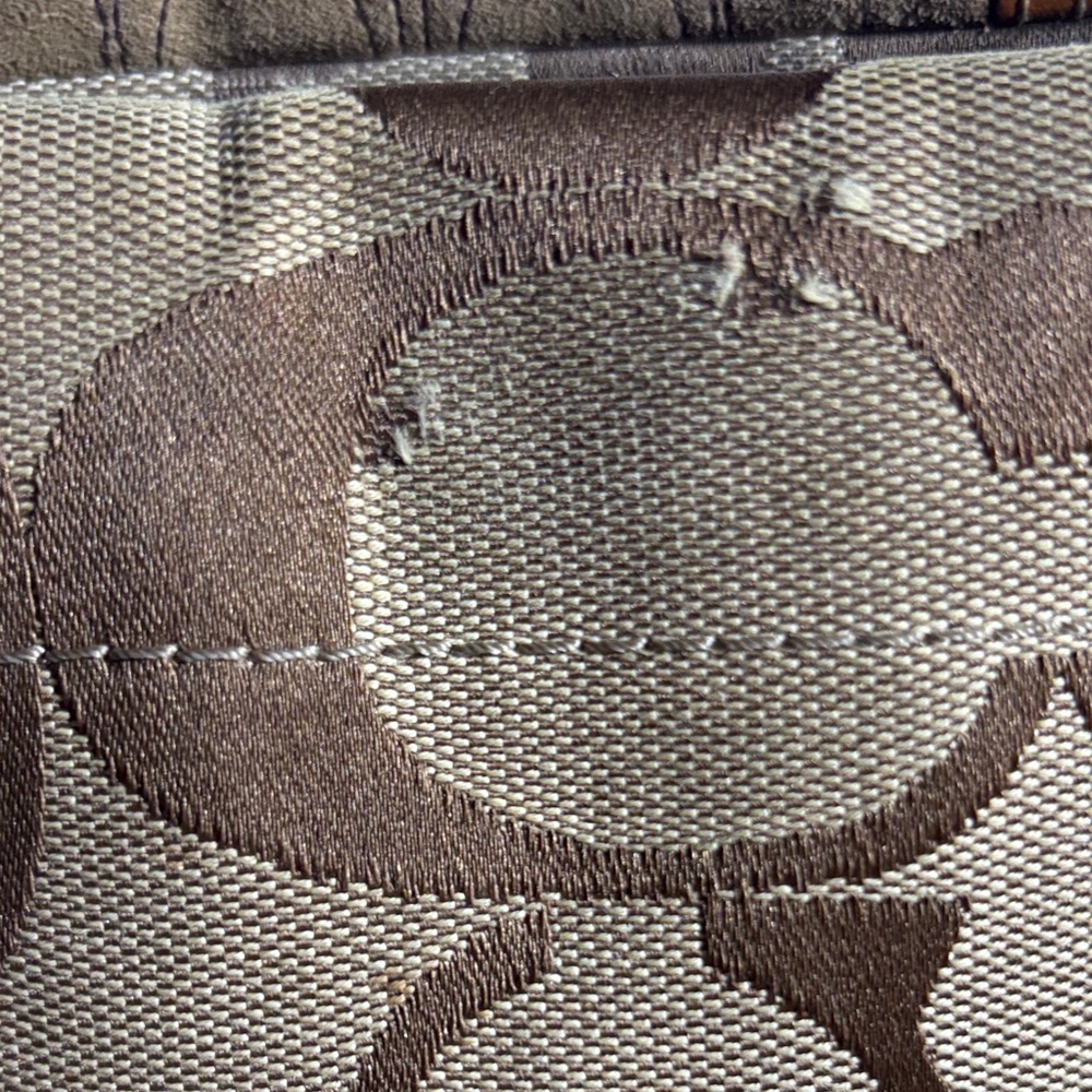 Bundle- Coach Patchwork Shoulder Bag - Brown, Tan… - image 8